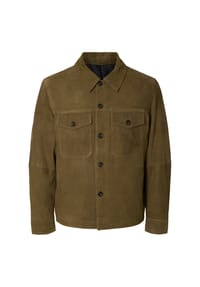 SELECTED - Lederjacke, Klappkragen, für Herren - 216636  KALAMATA