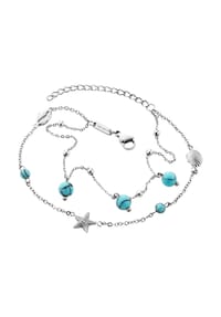 Julie Julsen® - Fusskette Edelstahl - silber
