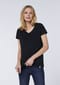 DETTO FATTO T-Shirt im femininen V-Neck-Design Bild 3