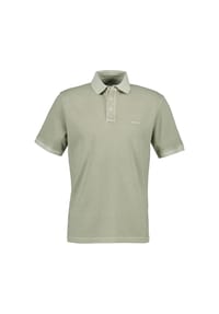 GANT - Herren Poloshirt, ausgewaschen - SUNFADED POLO, Washer, Kurzarm, Knopfleiste - Beige