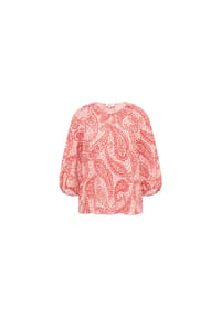 s.Oliver - Shirtbluse, 3/4-Arm, für Damen - 33A0 RED