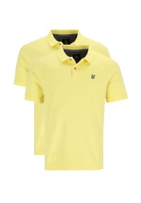 hajo - Poloshirt 2er Pack Pique - Admiralsblau