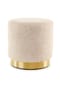 Kayoom Hocker Gipsy 425 - elfenbein - gold – eiche , modern Bild 9