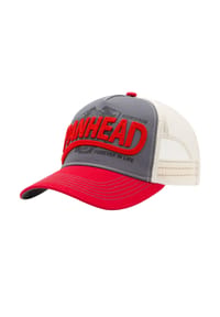 KING KEROSIN - Trucker Cap mit 3D Stitching Panhead - rot