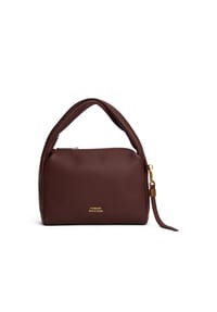 TOMMY HILFIGER - Handtasche, Leder, für Damen - RICH WALNUT