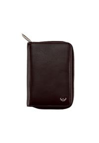 Golden Head® Capri - Capri Geldbörse RFID Schutz Leder 8 cm - 8 SCHWARZ