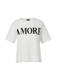 VIA APPIA -DUE- - Sweatshirt Große Größen - ecru / schwarz