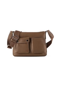 FOSSIL Maysen - Maysen Umhängetasche Leder 28 cm - smoke