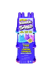 SPIN MASTER™ Kinetic Sad "Shimmers 3 Pack" - KINETIC SAND - 