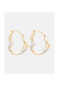 VANLERÉ - Creolen, 375 Gelbgold - gold