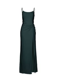 Vera Mont - Abendkleid mit Raffung - Dusty Slate