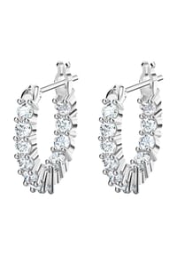 SWAROVSKI - Damen Creolen "Vittore" - silber