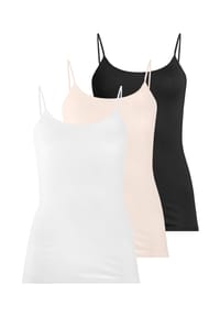Speidel. - Spaghetti Top 3er Pack Nadine - Honey