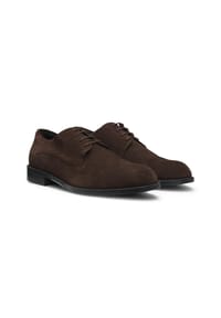 BOSS - Halbschuhe, Leder, für Herren - 201  DARK BROWN