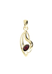 OSTSEE-SCHMUCK® - Anhänger , Irmi , Gold 333/000 - gold