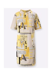 Witt - Shirtkleid - bleu-sand-bedruckt