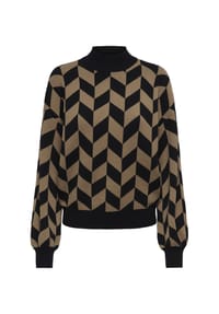 ONLY® - Strickpullover Lenya, Stehkragen, für Damen - 177911001 BLACK