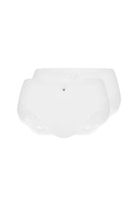 sassa - Panty BEAUTIFUL ROSE 2er Pack - white