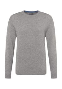 GALERIA - Seide-Cashmere Pullover, Rippbündchen, für Herren - 4 ANTHRA 75478