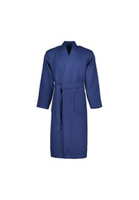 VOSSEN® - Bademäntel unisex Kimono Wellington-L winternight - 4760 - blau
