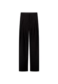 zero - Anzughose mit weitem Bein - Black Beauty