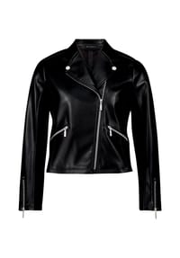 BETTY BARCLAY - Bikerjacke mit Reißverschluss - Schwarz