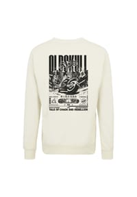 OLDSKULL - Sweatshirt ASIAN FUTURISM RIDER mit coolem Print - Black