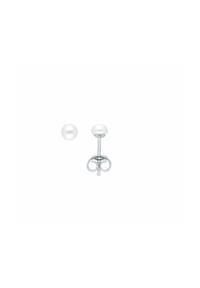 Adelia's - Damen 925 Silber Ohrringe   Ohrstecker mit Süßwasser Zuchtperle - silber