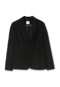 sheego - Blazer - schwarz