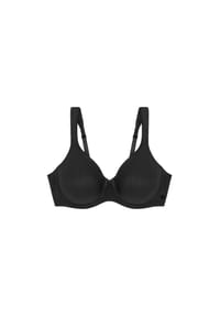 TRIUMPH - Modern Soft+Cotton Bügel-BH, ungepolstert, Komfortbügel, Samt, Damen - 0004 BLACK