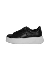 WOOLRICH - Sportschuhe CHUNKY COURT NAPPA Sneaker - schwarz