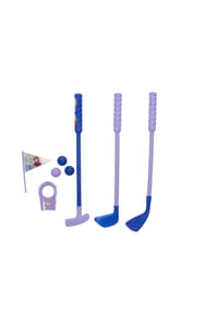 Disney - Disney Frozen Golf-Set für Kinder Mit Schlägern, Bällen & Golfloch - Lila Onesize