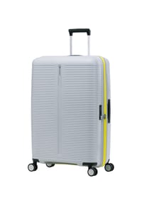eminent FINNO - 4-Doppelrollen-Trolley, Hartschale, TSA Kombinationsschloss - GLACIER GREY