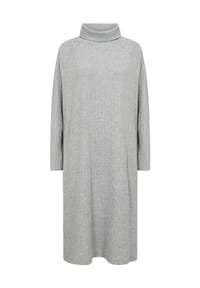 SOYACONCEPT - Strickkleid "Sc-Isel 3", Schlauchkragen, für Damen - 99110 LT GREY MELA