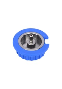 COFI - Gaskartuschen-Adapter Schraub- zu Bajonettventil - Blau Ø40 x 29 cm