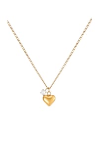 GOOD.designs - Halskette Herz allergikerfreundlich - gold