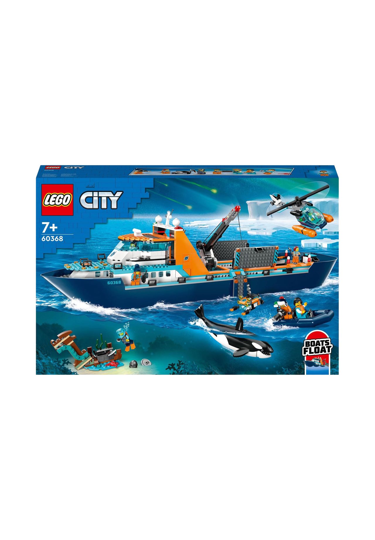 LEGO® City - 60368 Arktis-Forschungsschiff | GALERIA