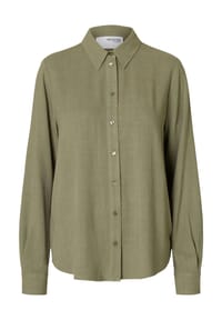 SELECTED FEMME - 16082298_Bluse V, 187760  DARK SAPPH, 42 - 190926 VETIVER