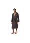 MÖVE Bademäntel unisex Kapuze Piquée graphite - 842 Bild 9