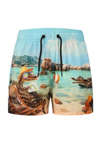 ZIGZAG - Boardshorts Sealife mit bequemem Mesh-Futter - Print 3769 Sharks