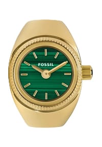 FOSSIL WATCH RING - Damen Uhren-Ring "ES5308" - GRÜN