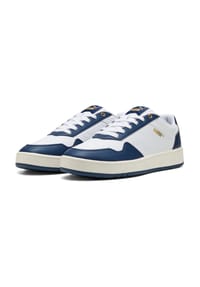 PUMA® - Core Classics Sneaker "Court Classic 395", Kunstleder, für Herren - PUMA WHITE-PERSIAN