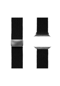 WRISTR - Armband Weave mit atmungsaktiver Eigenschaft - Schwarz / Silber