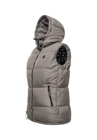 MARIKOO® - Steppweste Eisflöckchen - Anthracite