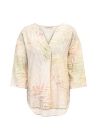 CARTOON - Shirtbluse, Leinenanteil, 3/4-Arm, für Damen - 1833 CREAM/APRICO