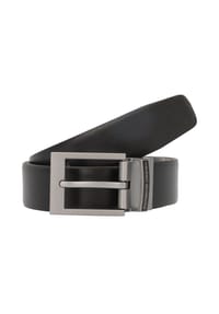 PORSCHE DESIGN - Travel Retail Wendegürtel Leder - schwarz-dunkelbraun