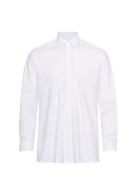 AUMÜHLE - Trachtenhemd Alfred mit Liegekragen - weiss