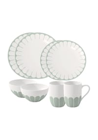 Villeroy & Boch Starter-Set 8tlg. Fleur vert - Fleur - grün