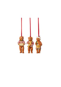 Villeroy & Boch Ornamente Teddys, 3-teilig Nostalgic Ornaments - Nostalgic Ornaments - bunt