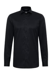 ETERNA - Cover Shirt unifarben SLIM FIT - navy